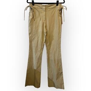 Derek Lam 10 Crosby Lace Up Flared Leg Trouser size 6